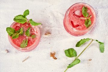 watermelon mint cocktail