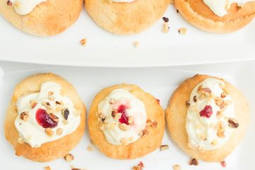 easy coconut cream scones