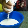 milking coconut