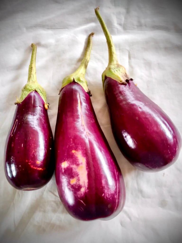 Baigan choka eggplant